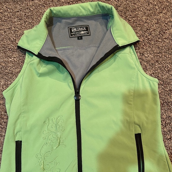 Outback Trading Co. Jackets & Blazers - Outback women's green vest